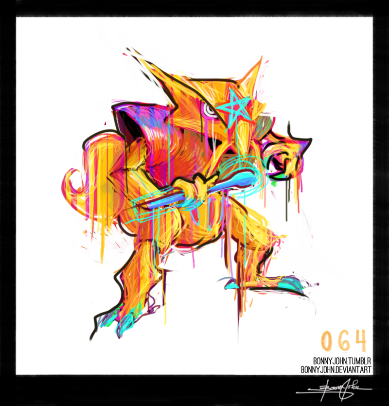 Illustration for article titled Killer of Spoons, Kadabra! Pokemon One a Day!